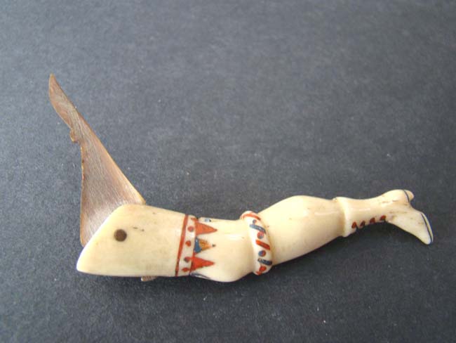 A Wonderful American Sailor Made Whalebone Tooth Pick circa 1880 — image 2